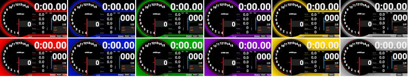 Drogger ドロガー（データロガー）はメーター画面デザインを変更できます。